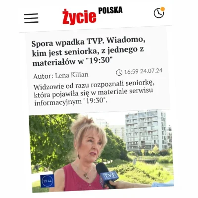 Xefirex - Czysta woda z tvp ma swoich statystów do wywiadów. Widzowie wtorkowego wyda...