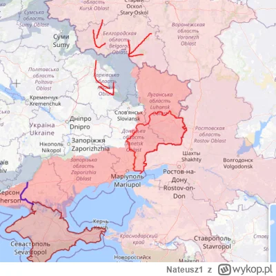 Nateusz1 - Dlaczego rusy nie przekroczą granicy w charkowskim by zaatakować siły UA o...