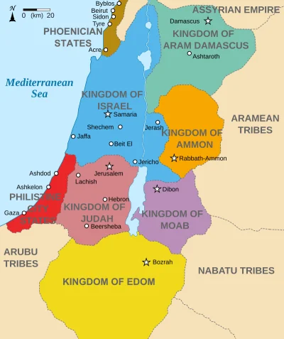 Davidozz - @d3ntysta: 
O Izraelu pierwszy raz wspomniano około 950 p.n.e. O palestyni...