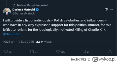 lecho182 - genów nie oszukasz:
dziadek w UB
ojciec donosiciel SB
a Matecki:

#matecki...