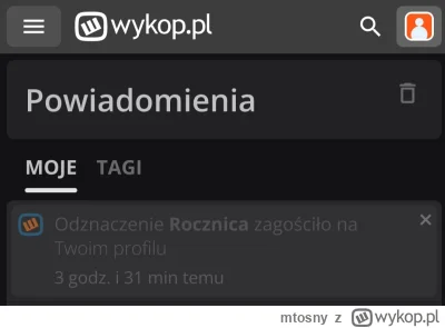 mtosny - A za Mirków młodszych stażem trzymam kciuki, byście i Wy dostali takie odzna...