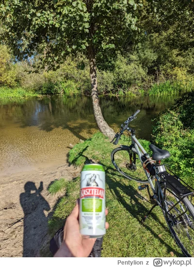 Pentylion - wyszedl #spierdotrip rower po serwisie sam jedzie, jeszcze sakwy dokupie ...