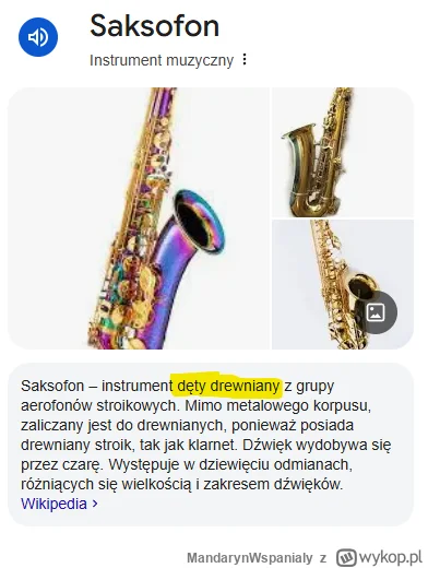 MandarynWspanialy - >A może chodzi, że blaszane są z blachy a drewniane z drewna?

@P...