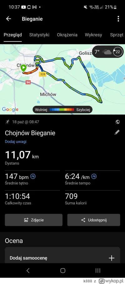 k888 - #sztafeta #bieganie 

 8 427,15 - 11,07 = 8 416,08


Nieplanowany trening wpad...