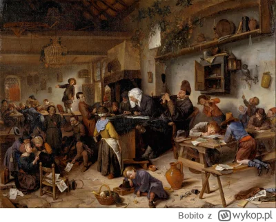 Bobito - #obrazy #sztuka #malarstwo #art

Jan Steen - Szkoła wiejska (ok. 1670) Olej ...