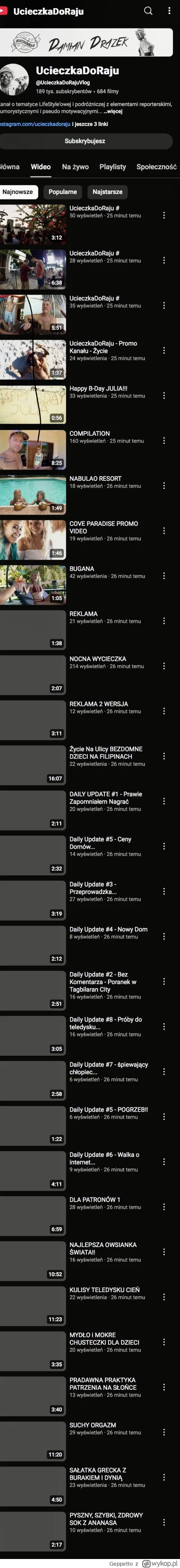 Geppetto - #raportzpanstwasrodka drążek pieniążek porobiony nieźle, spamuje filmami a...