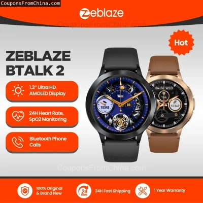 n____S - ❗ Zeblaze Btalk 2 Smart Watch
〽️ Cena: 17.90 USD (dotąd najniższa w historii...
