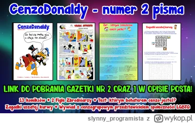 slynnyprogramista - Wydałem w ostatnich dniach drugi numer fanowskiej gazetki CenzoDo...