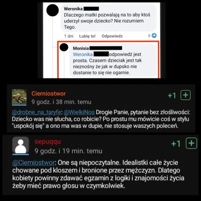 drobnenataryfe - Nie bijesz dziecka = jesteś odklejoną od rzeczywistości głupią babą....