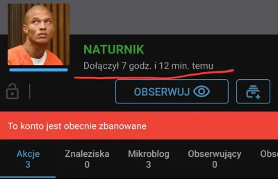 power-weak - #blackpill 

Za co on dostał bana i Czemu w tak krótkim czasie? XD