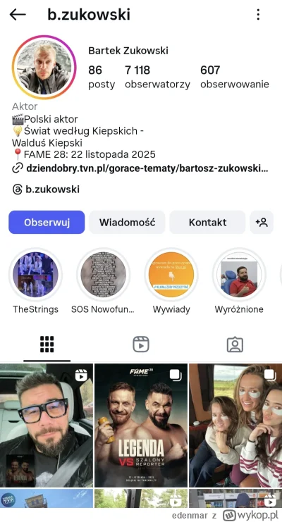 edenmar - To jest ta cała legenda? Pies randomowej influencerki ma większe zasięgi 

...