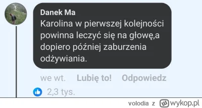 volodia - Komentarz pod informacją o typiarze co zmarła jedząc same owoce.
2,3k polub...