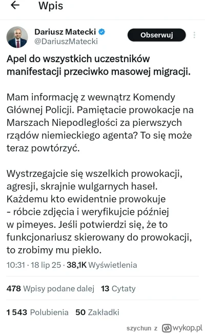 szychun - #polityka #bekazpisu jak to jest, że taki szkodnik jak Matecki może swobodn...