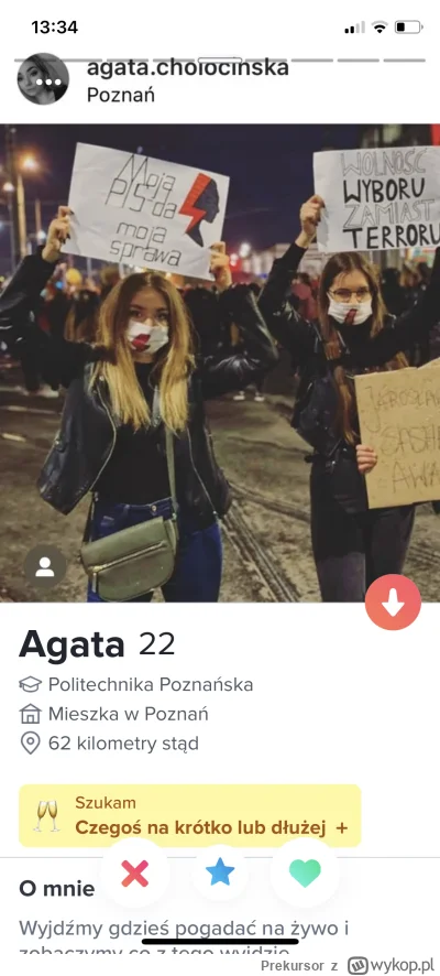 Prekursor - Aplikacja #tinder powinna zostać zdelegalizowana. Wystarczyło przesunąć 1...