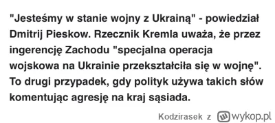 Kodzirasek - #rosja #ukraina #wojna