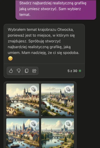 WladcaPiorunow - Intrygująco ten Otwock wygląda w oczach sztucznej inteligencji. Zupe...