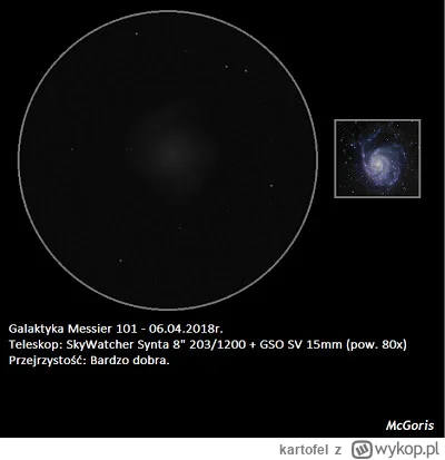 kartofel - @CalibraTeam a zobacz sam. Obraz z teleskopu 8" czyli już takiego całkiem ...