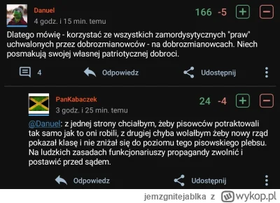 jemzgnitejablka - @Karolg1989  @CowiekDebil już się zaczyna: