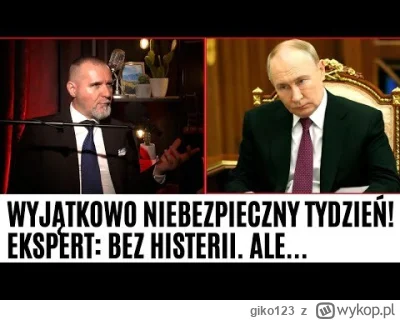 giko123 - Polecam obejrzeć wywiad z ekspertem, bardzo przyjemnie się Go słucha i mówi...