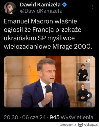 Grooveer - Macron przestał się bać Putina
#wojna #ukraina #rosja #francja