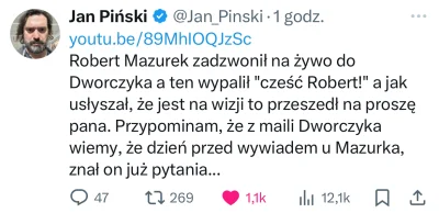 Gours - Jak to się mówiło? Teatr dla gojów? Mazurek jest tak zakłamany, że nie potraf...