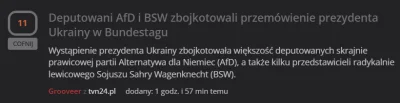 RzeczowyKomentator - He he he  he he. 

Ziomeczki Brauna z AFD i lewactwo z BSW bojko...