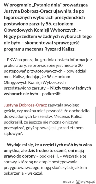dr3vil - Parszywe snusidło jedyne co wygrało to liczenie głosów. Dla większości nigdy...