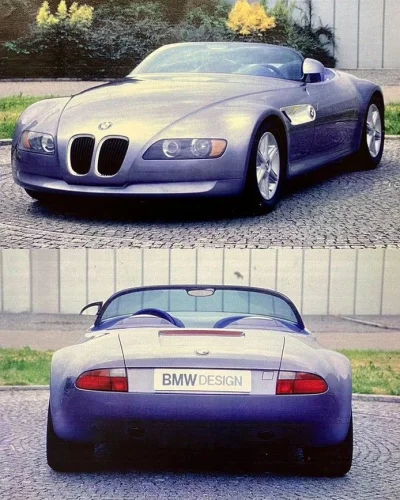 Nieuaktualniony - Studium projektowe przedstawiające BMW Z3 na etapie kreowania jego ...