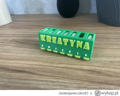 Jankojaneczko93 - Zrobiłem sobie magnes na lodówkę, żeby nie zapominać o kreatynie, j...