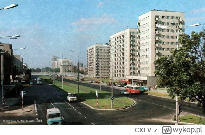CXLV - Lata 1974-1975, Ulica Czerniakowska

#warszawa #fotogrfia #prl #budownictwo #n...