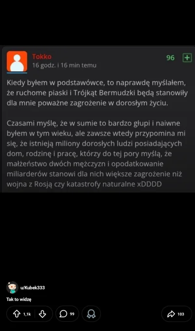 AmarenoMORENO_00 - @Tokko na reddicie żeś to samo napisał na fb żes to samo napisał w...