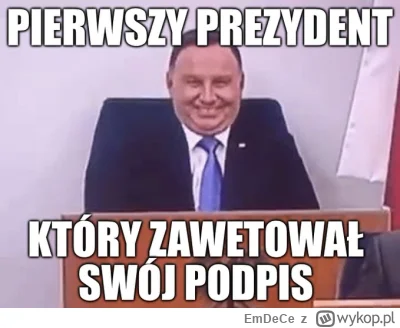 EmDeCe - #humorobrazkowy #duda #polityka