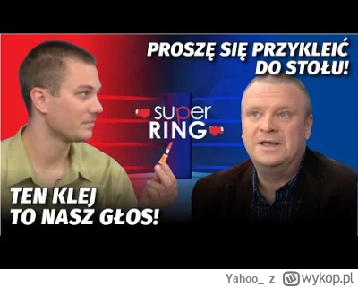 Yahoo_ - Ten gość z ostatniego pokolenia powiedział jedną sensowną rzecz w programie ...