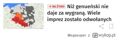 Megasuper - Mówienie że w Polsce jest jakaś susza to jakiś kiepski żart. W Polsce pad...