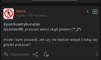 Linnior88 - Imagine być takim żałosnym typem ze mnie próbuje w każdym poście obrazic ...