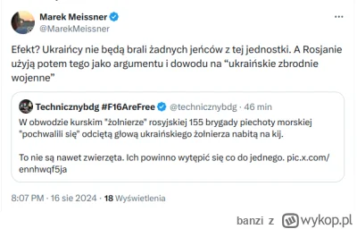 banzi - I pewnie  Meissner ma rację