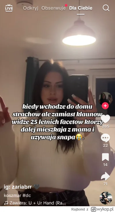 Rajbond - Jak masz 25 lat to Snapchata już niestety musisz usunąć ze swojego telefonu...