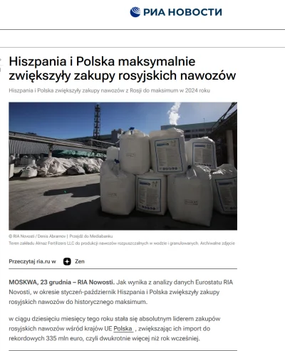 szurszur - Ojej Polska najwiekszym odbiorca nawozów w UE z Rosji z ogromnym wzrostem ...