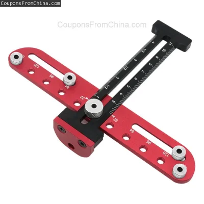 n____S - ❗ Cabinet Hardware Jig Door Cabinet Handle Hole Pitch Punch Locator
〽️ Cena:...