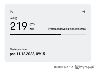 guest31337 - @dzemzrzodkiewki: Taycan 4s ładowany wczoraj do 80%, rano ogrzewanie do ...