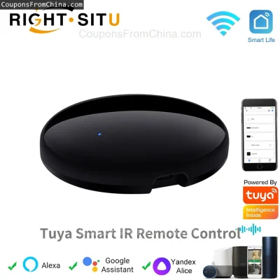 n____S - ❗ Smart Universal IR Remote WiFi Tuya
〽️ Cena: 5.98 USD (dotąd najniższa w h...