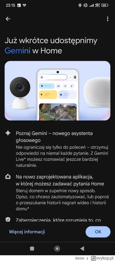 Birter - @rybak17 Gemini to raczej kwestia czasu
