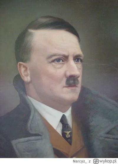 Narcyz_ - Przecież to jest najśmieszniejszy portret Adolfa jaki kiedykolwiek widziałe...
