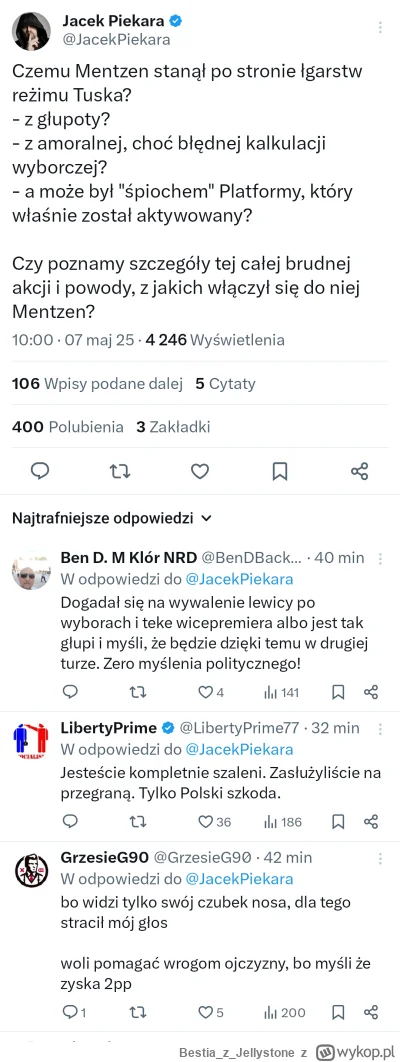 BestiazJellystone - Człowiek po dwóch tygodniach wraca z Bieszczad, a tu takie złoto ...