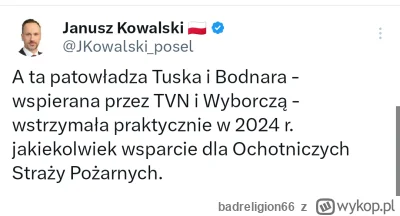 badreligion66 - #powodz #polityka Żeby Janusz tak łopata pomagał tak  jak wrzuca te b...