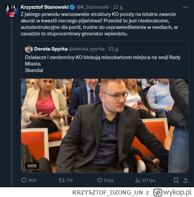 KRZYSZTOFDZONGUN - Krzysztof Stanowski, który od lat reklamuje tak destrukcyjne dla s...