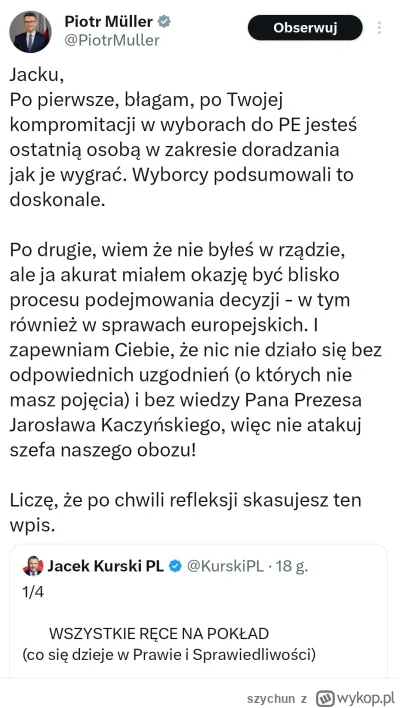 szychun - #polityka #bekazpisu w pisie chyba wydali wyrok na Morawieckiego, jak to si...