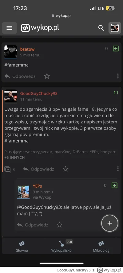 GoodGuyChucky93 - Tworze listę wstydu. Na liście zamieszczone są osoby którym szkoda ...