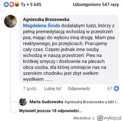 WielkiNos - Klękajcie narody. Kłaniajcie się i schodźcie z drogi bo idzie psiara z pi...