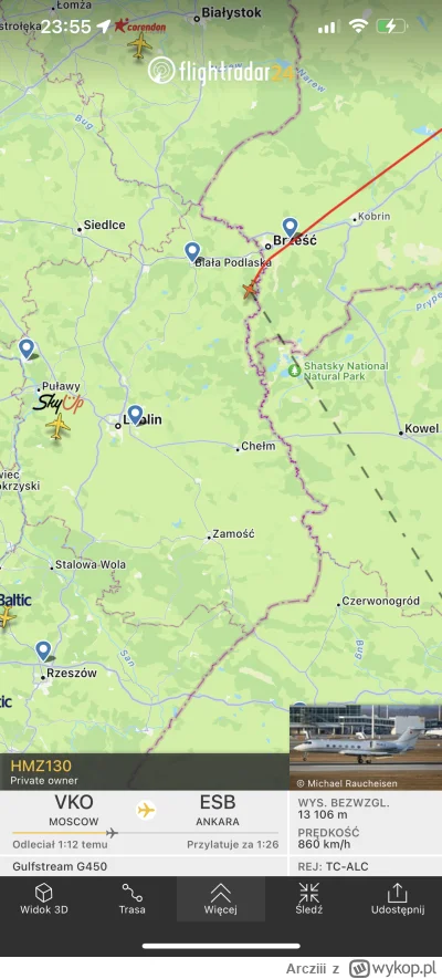 Arcziii - Żaden zwiad, po prostu tak jest szybciej a nad UA nie można. Ciekawe co za ...